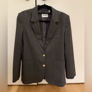 Aritzia grey blazer, size small, like new